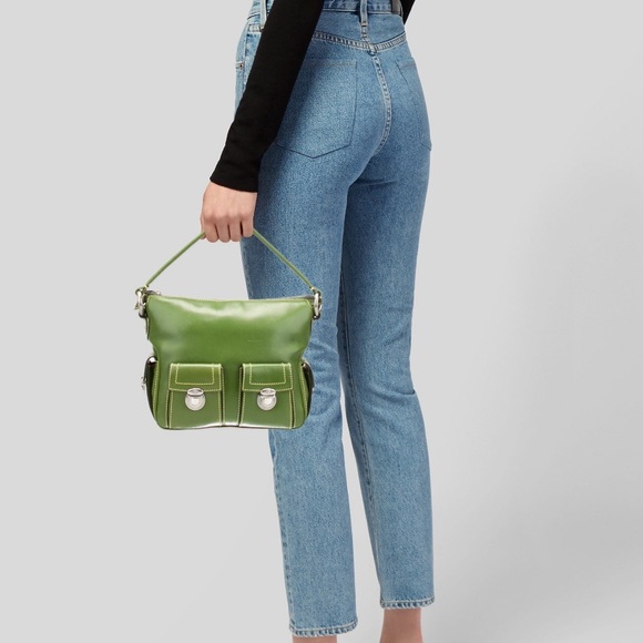 Marc Jacobs Green Leather Multipocket bag - Picture 6 of 6